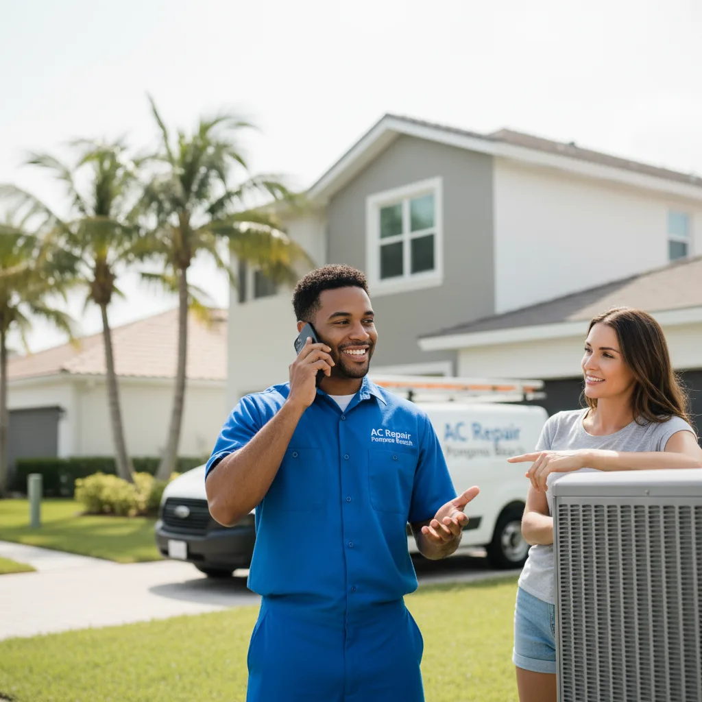 AC Repair Pompano Beach customer support in Enid